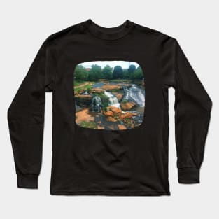 Photo of Greenville South Carolina skyline blue sky sunset USA city break Long Sleeve T-Shirt